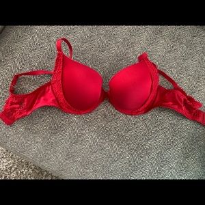 Red H&M Push Up Bra